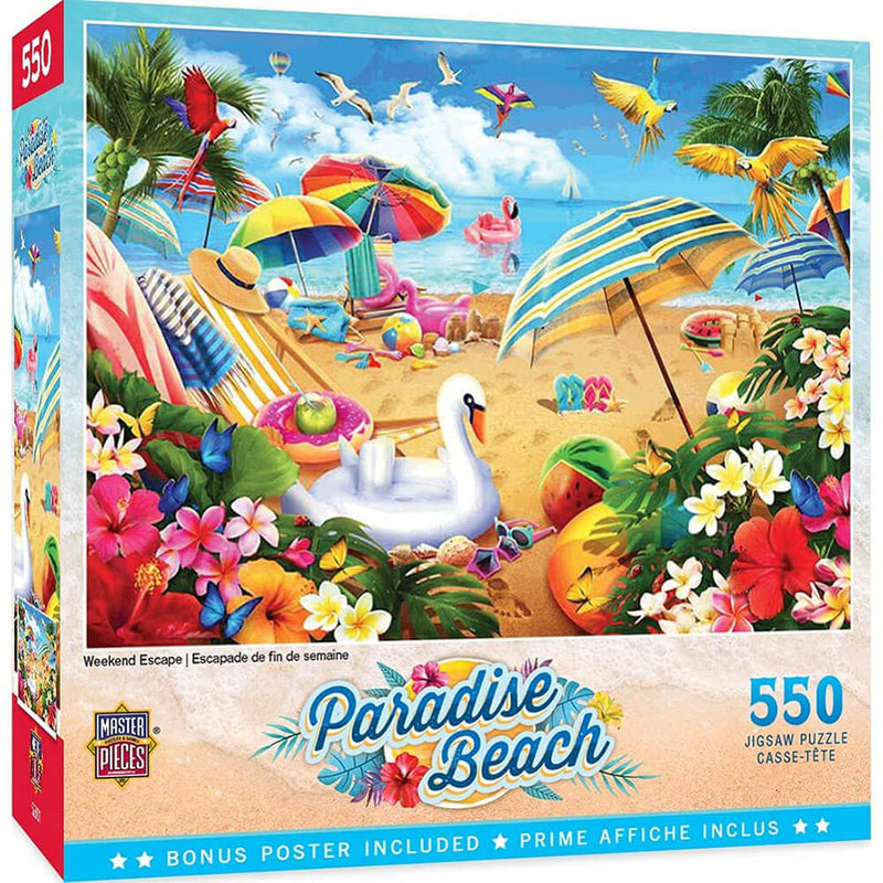 Masterpieces Paradise Beach 550 st pussel