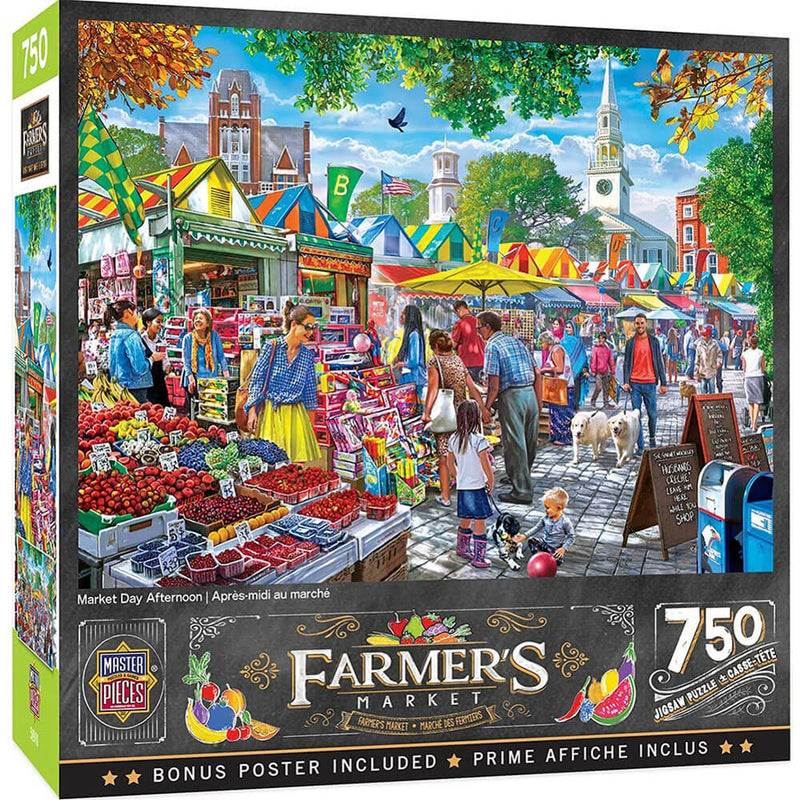 Masterpieces Farmer's Market 750 st pussel