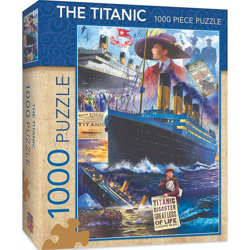 Masterpieces Titanic 1000pc pussel