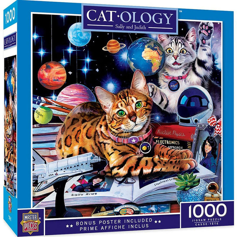 Masterpieces Cat-Ilology 1000pc pussel