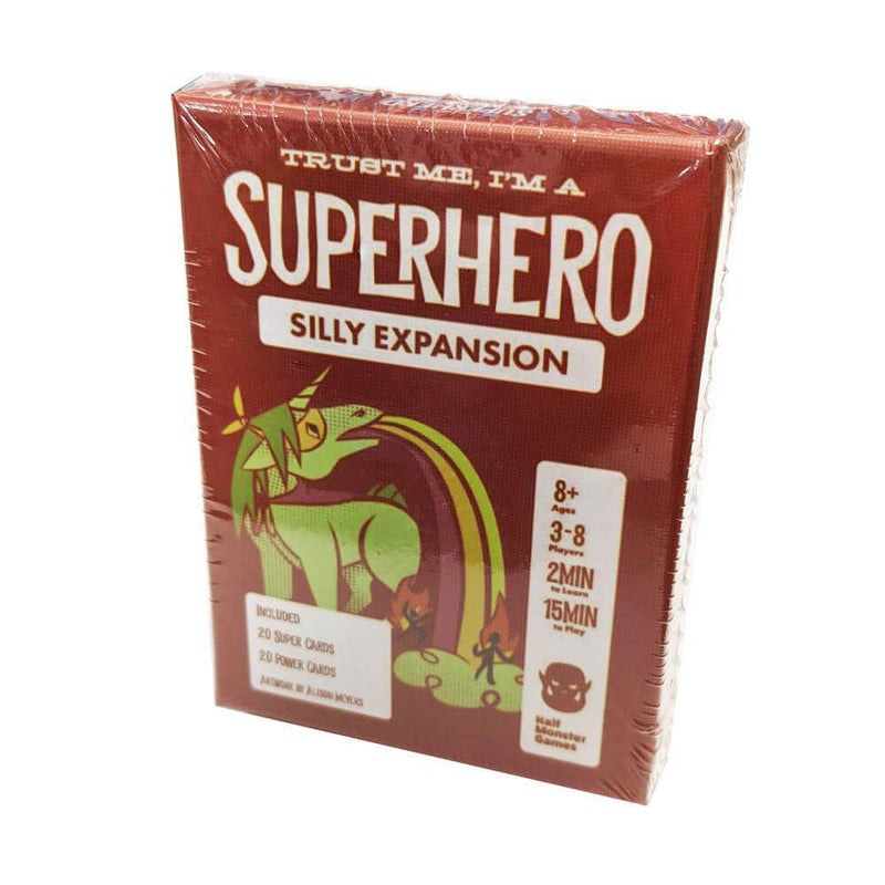 Lita på mig, jag är en superhjältkortsspelutbyggnad