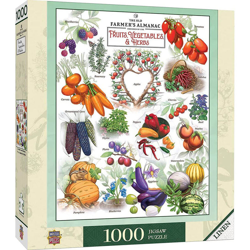 Masterpieces Farmers Almanac 1000pc pussel