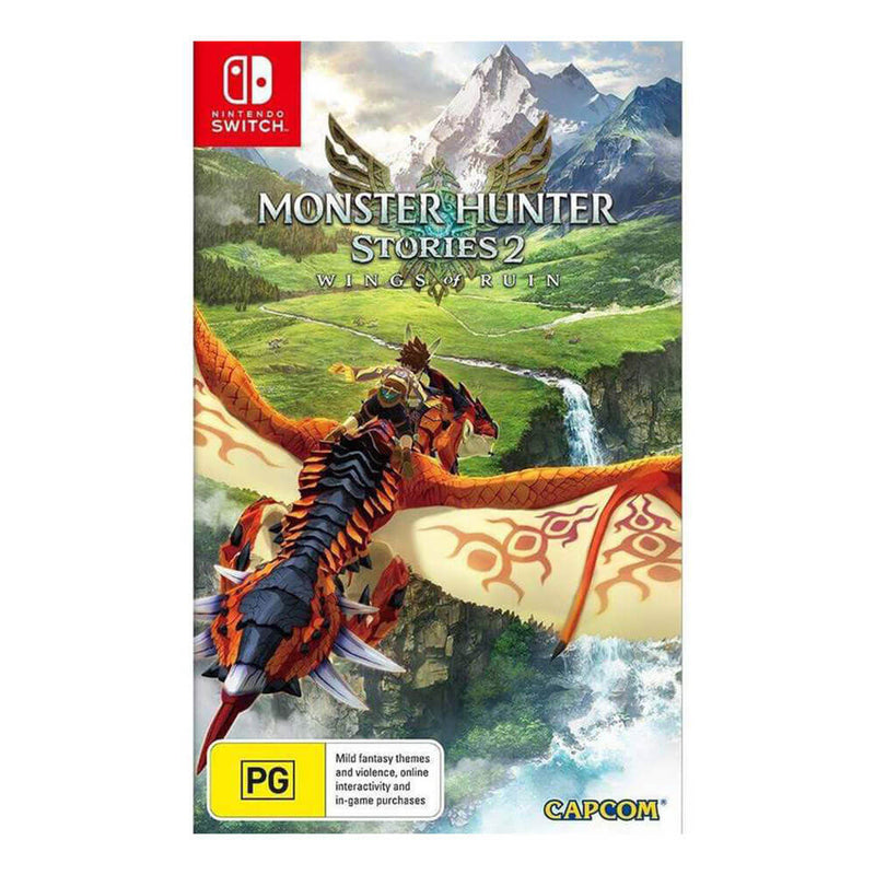 Swi Monster Hunter Stories 2 siivet pilaa