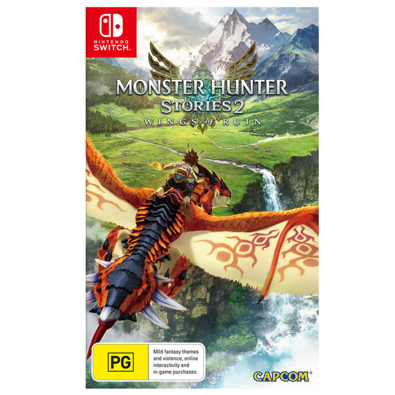 Swi Monster Hunter Stories 2 siivet pilaa