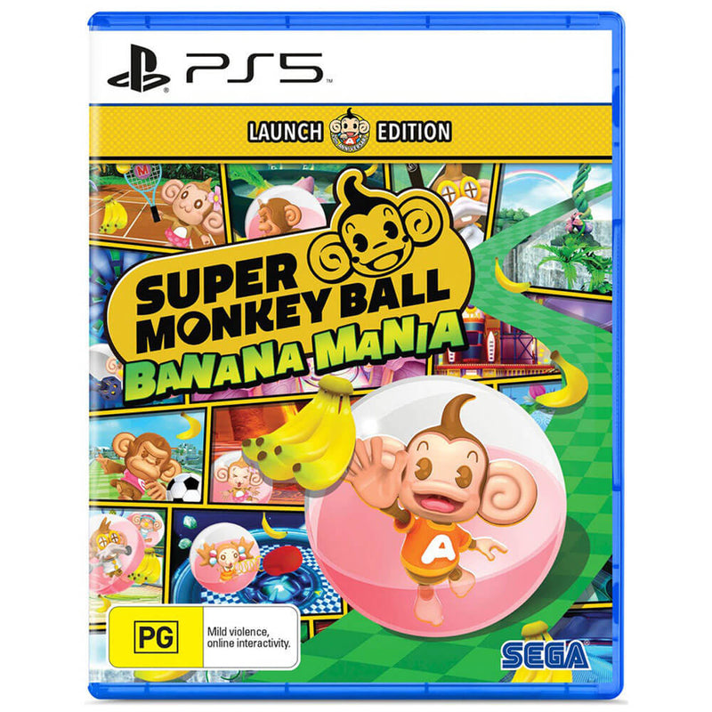 Super Monkey Ball Banaani Mania Launch Edition -peli