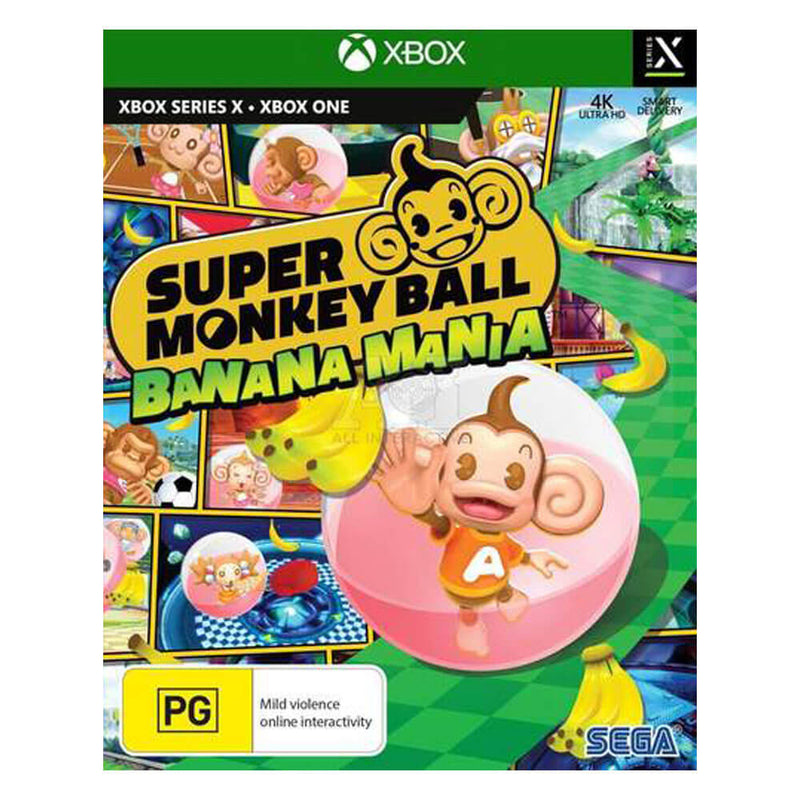 Super Monkey Ball Banaani Mania Launch Edition -peli