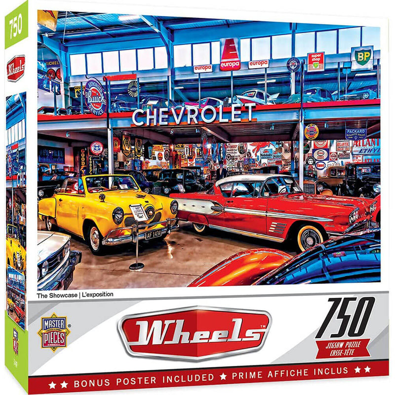 Masterpieces Wheels 750pc pussel
