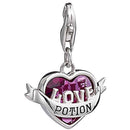 Harry Potter Silver Love Potion Charm Crystal kanssa