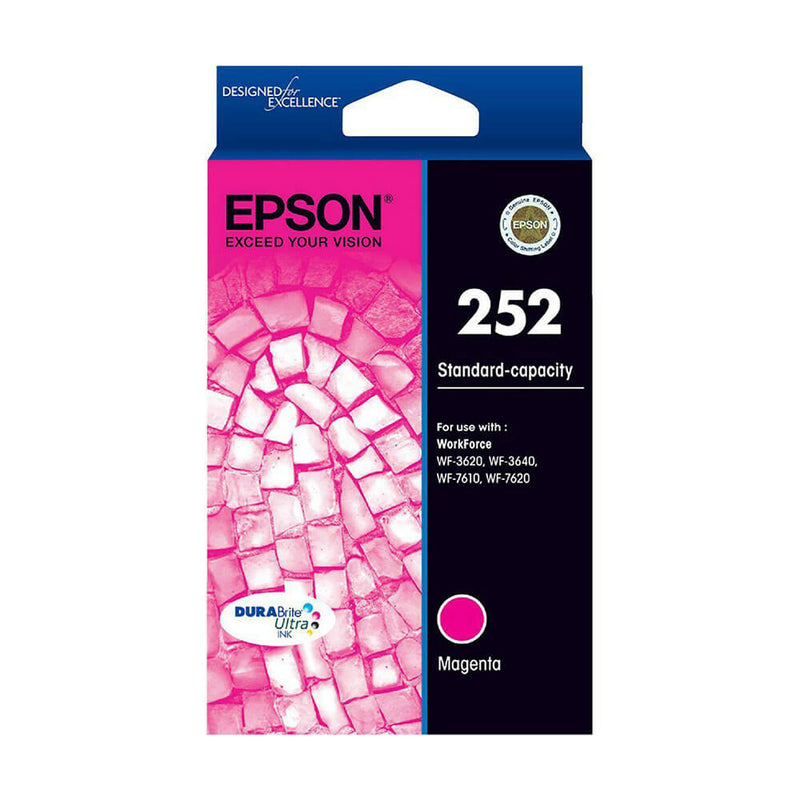Epson Standard-kapasiteetin mustesasetti 252