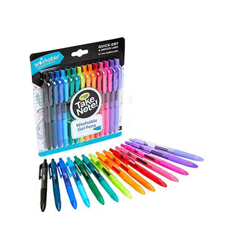 Crayola ottaa huomioon pestävän kynävalikoiman