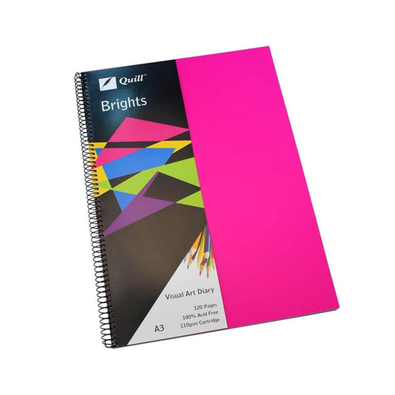 Quill Brights Visual Art Diary A3 (60 blad)