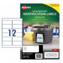 Avery Ultra Resistent Laser Label 10pk