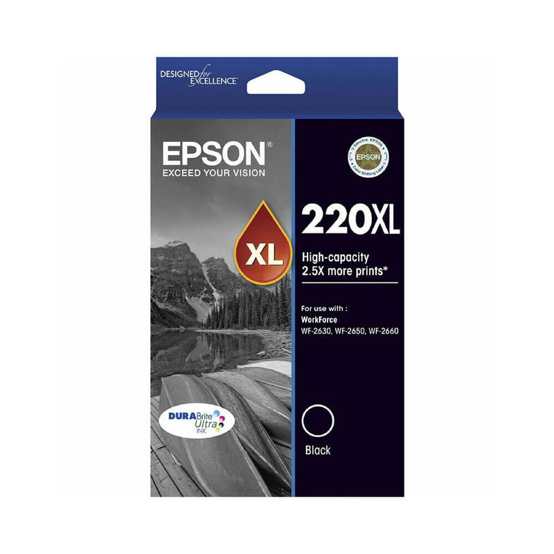 Epson-suuren kapasiteetin mustesasetti 220xl