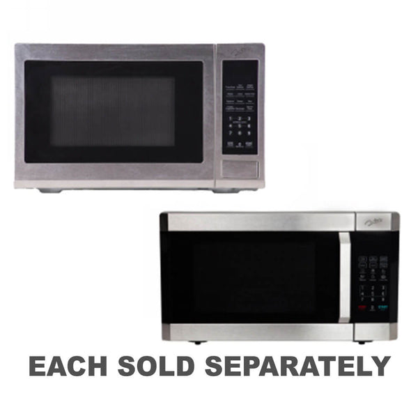 Nero Stainless Steel Microwave