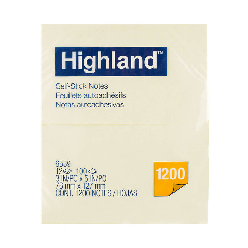 Highland Stick On Needs Keltainen 12PK