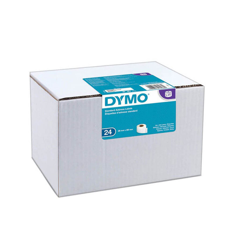 DYMO -standardi -osoite Paper -tarra 28x89mm
