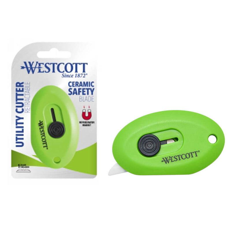 WESTCOTT Drivning Ceramic Box Cutter (Green)