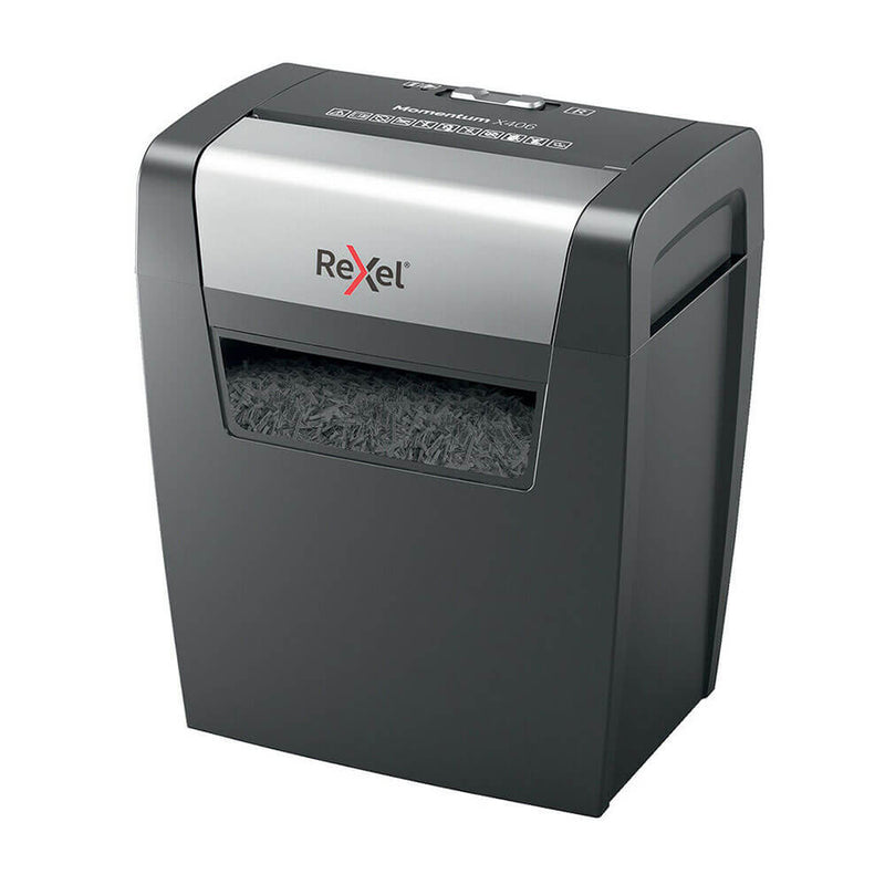 Rexel Momentum Cross Shredder (svart)