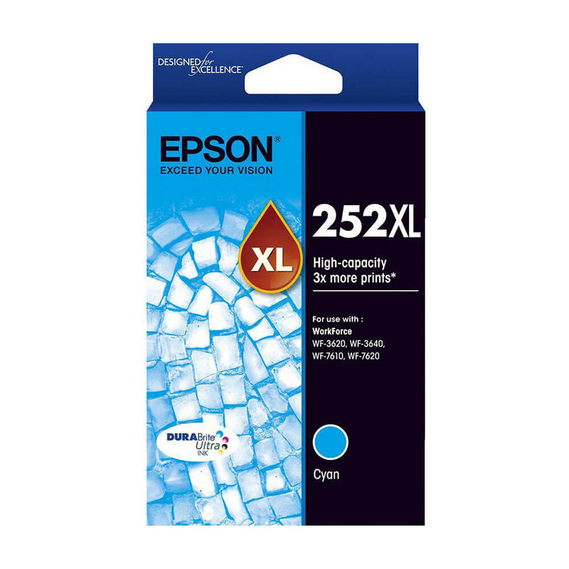 Epson-suuren kapasiteetin mustesasetti 252xl
