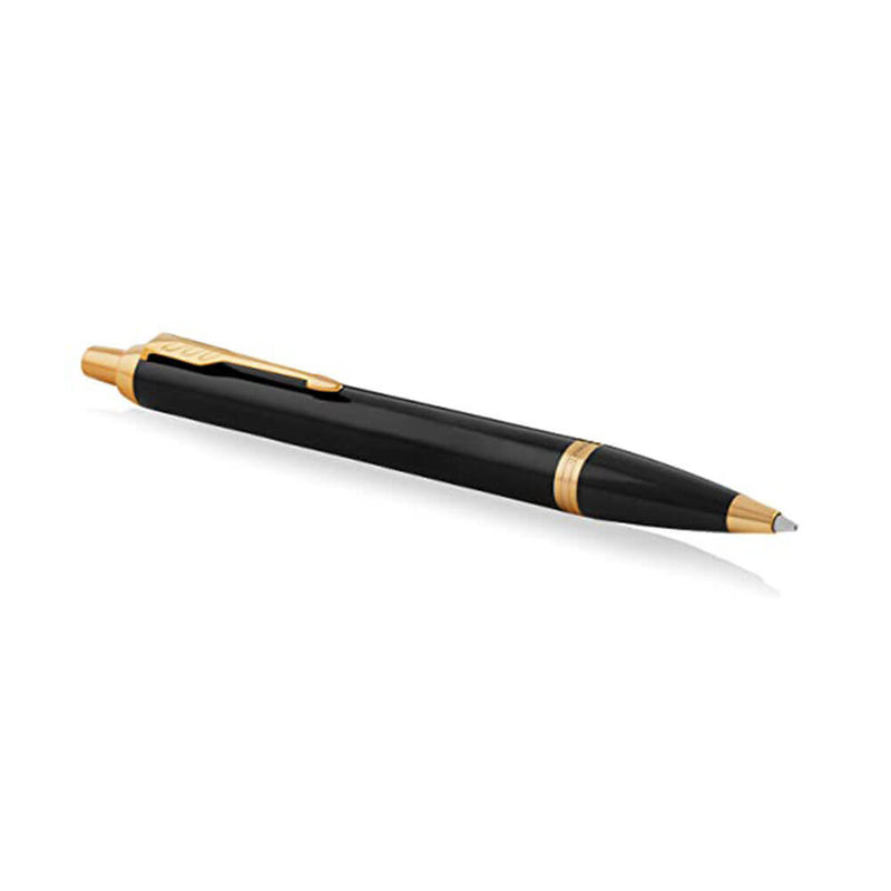 Parker IM Ballpoint Pen Gold Trim (svart)