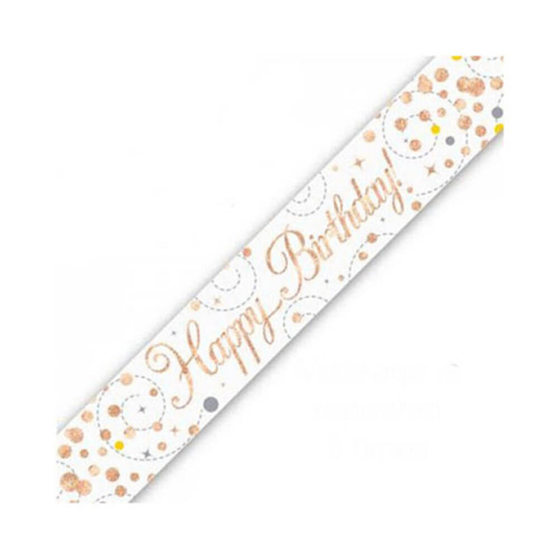Alpen Grattis på födelsedagen Sparkling Fizz Banner