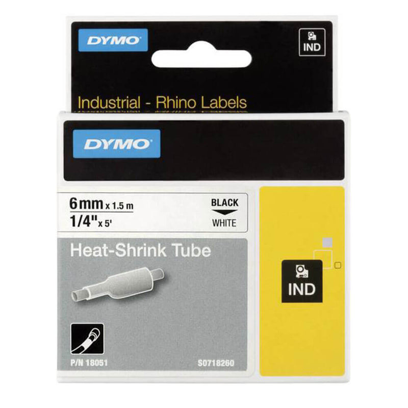 Dyme Rhino Heat Shrink Tape Etikett 12mm