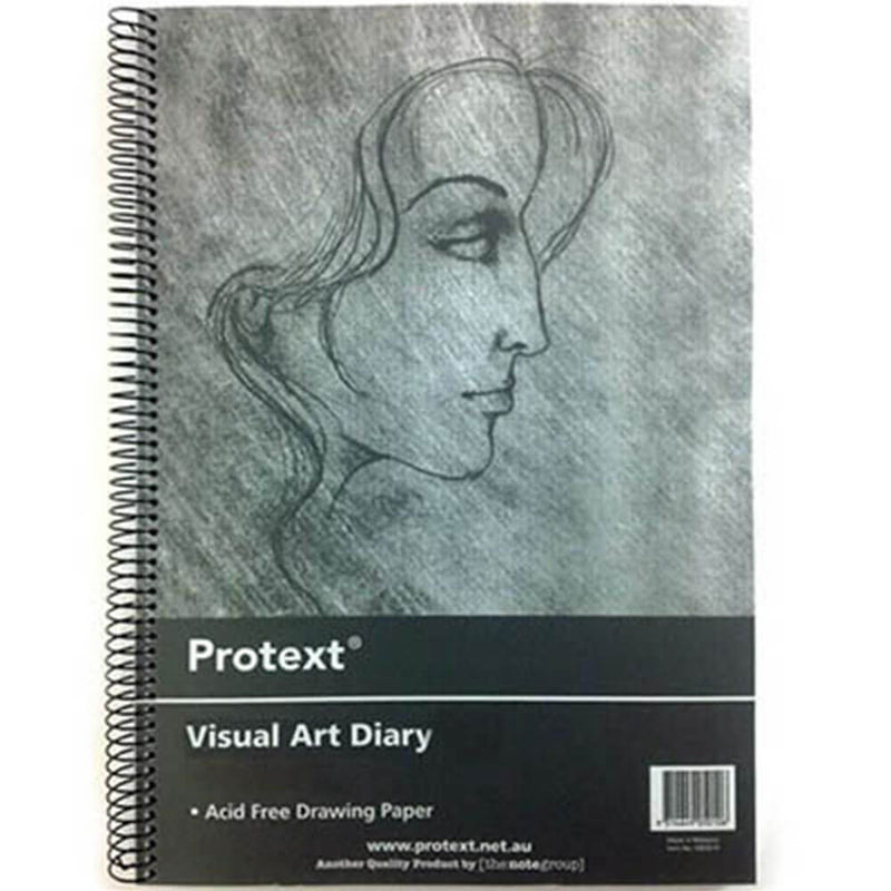 Protext Visual Art Diary 60 Sheets 110gsm (vit)