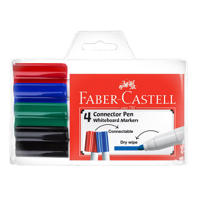 Faber-Castell whiteboardmarkörer (4PK)