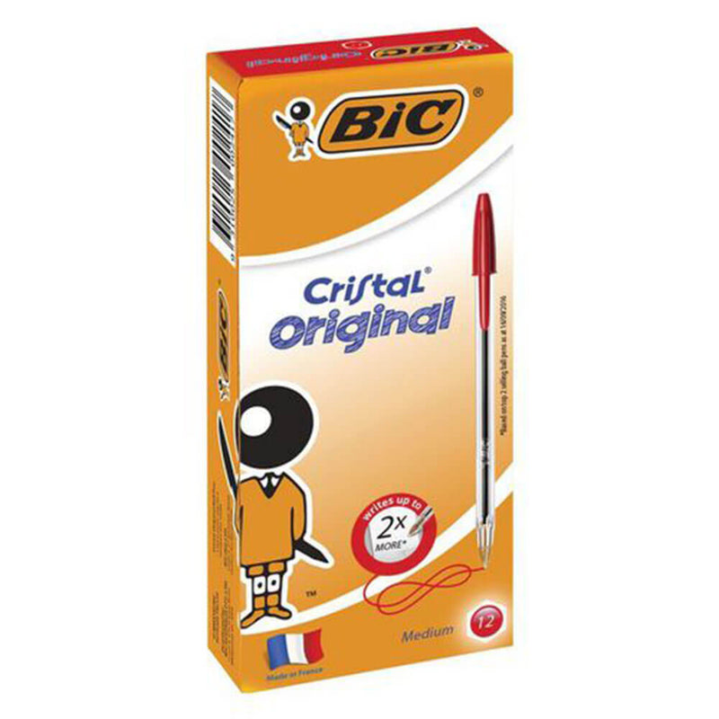 Bic Cristal Alkuperäinen kuulakärkikynä (12/laatikko)