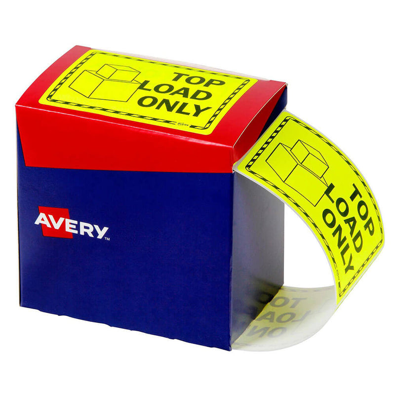 Avery Labels 750st 75x99,6mm (gul)