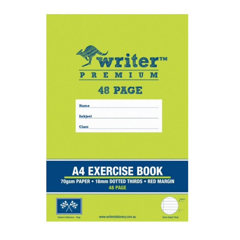 Kirjailija Premium -harjoittelukirja 48 Pistettyjä sivuja (A4)