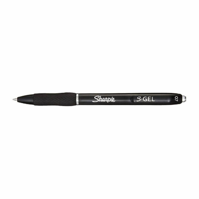 Sharpie Retrable Geel -kynä 0,7 mm (laatikko 12)