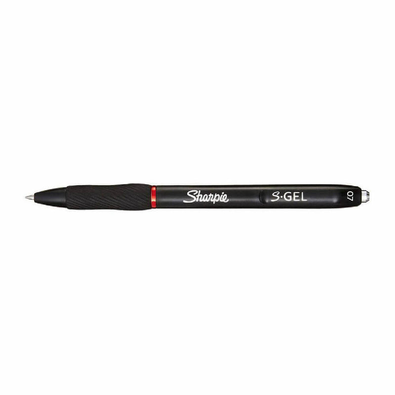 Sharpie Retrable Geel -kynä 0,7 mm (laatikko 12)