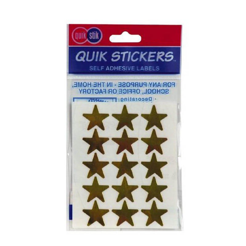 Quik Stik Stars Label (10) pakkaus)