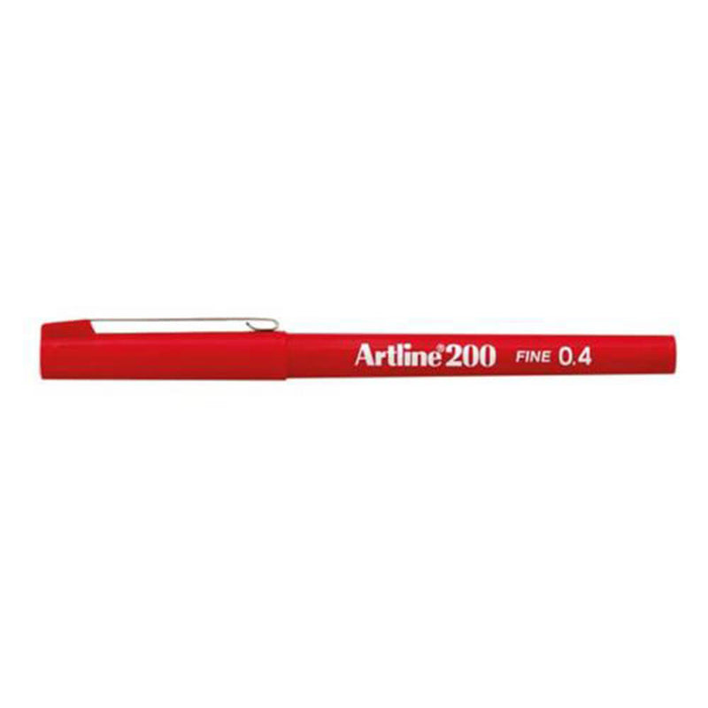 Artline Fineliner Flot Tip -kynä 0,4 mm (laatikko 12)