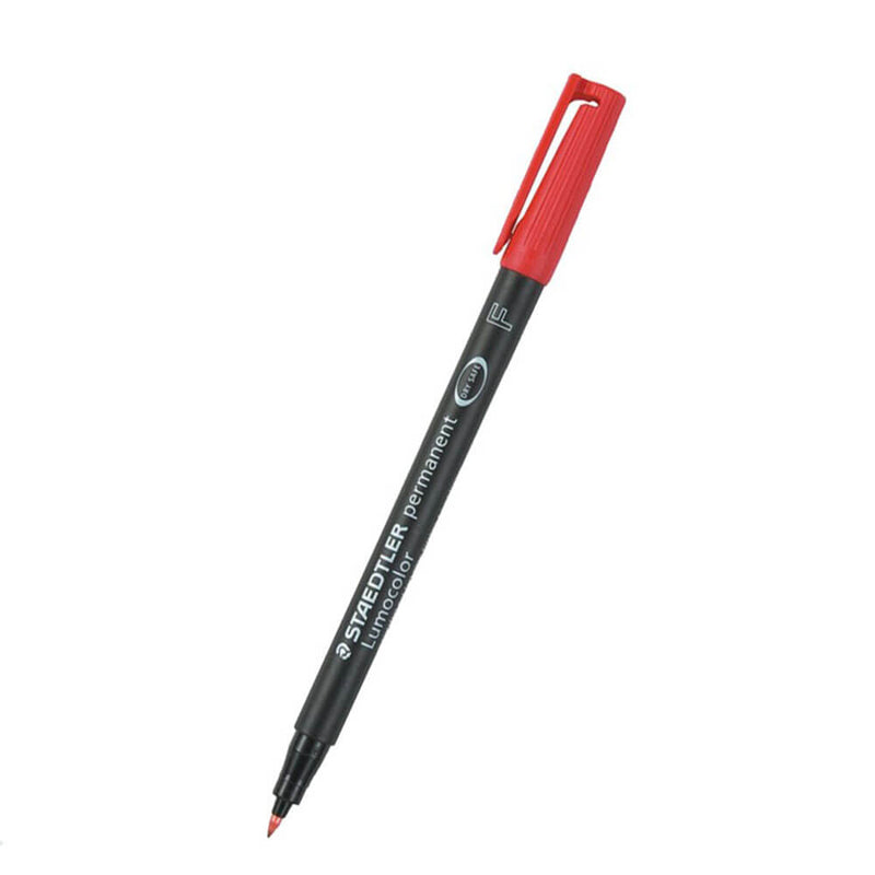 Staedtler Lumocolor 0,6 mm fin permanent penna 10st