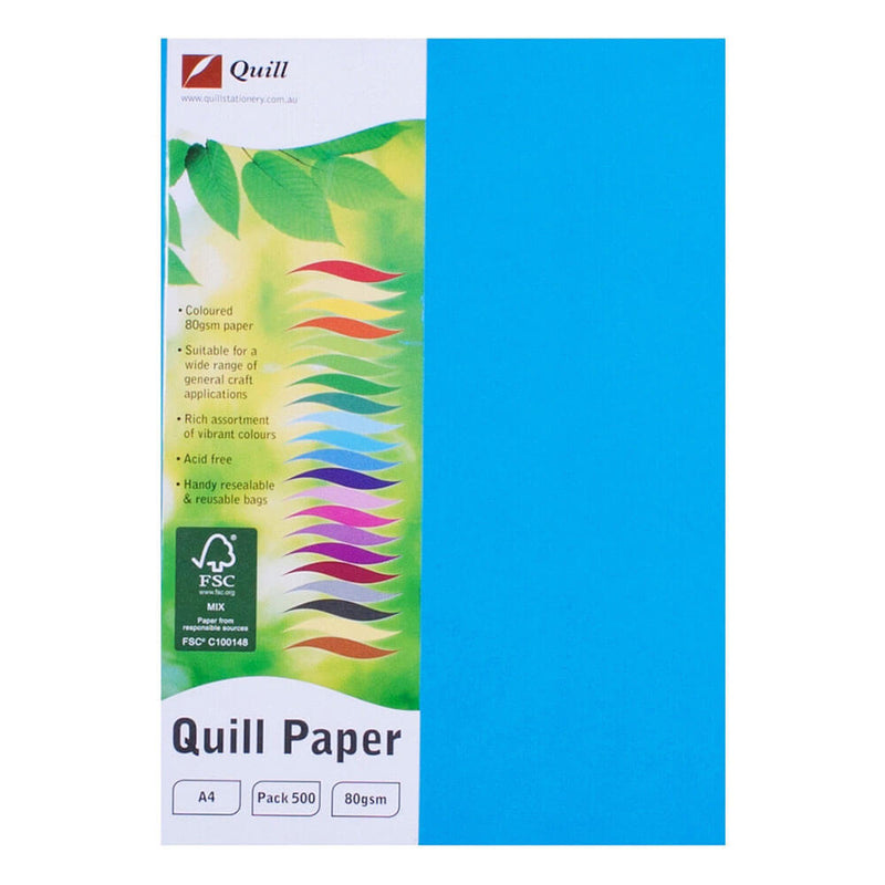 Quill erityisen suuri A4 -paperi 80 gsm (500 arkkia)
