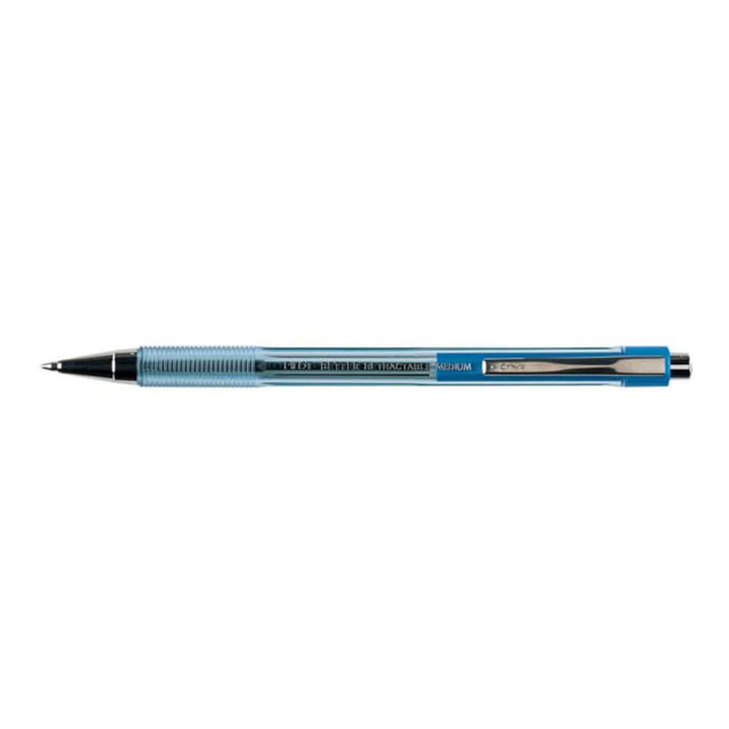 Pilot BP-145 Medium infällbar kulspets penna 12 st