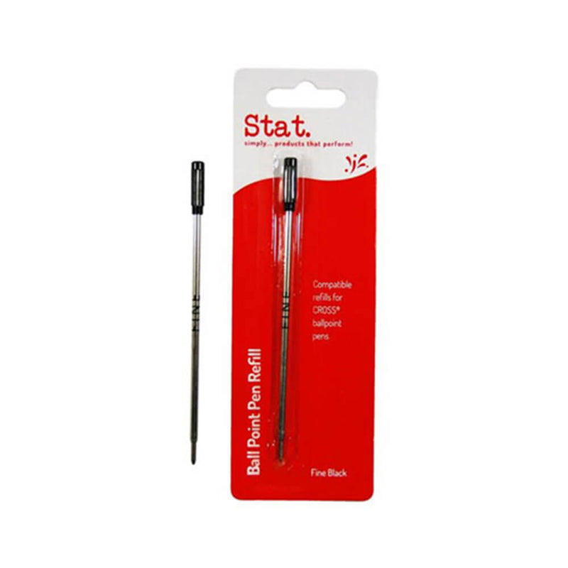 Stat Cross Ballpoint -kynän täyttö hieno (10 paketti)