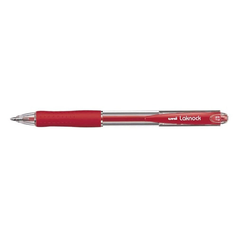 Uni Laknock infällbar kulspets penna 12 st (bred)