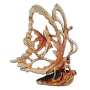 Moonlight Magic Fairy & Butterfly Med -hartsi Plaq