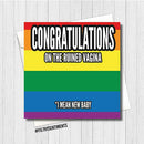 Filthy Sentiments New Baby Ruined Vagina Card