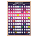 Gift Republic 100 elokuvat Scratch Poster