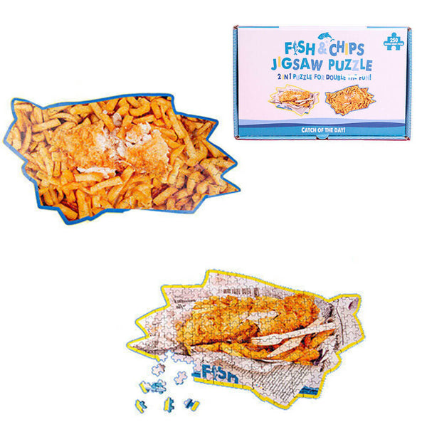 FizzCreations Fish And Chips Puzzle (250 pcs)