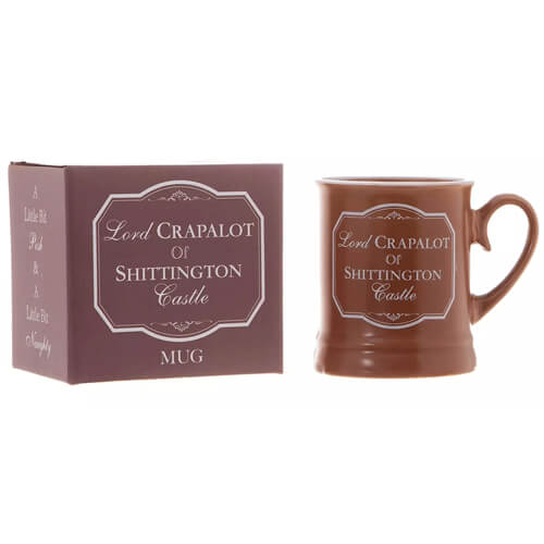 Lord Crapalot of Shittington Castle Victoriana Mug